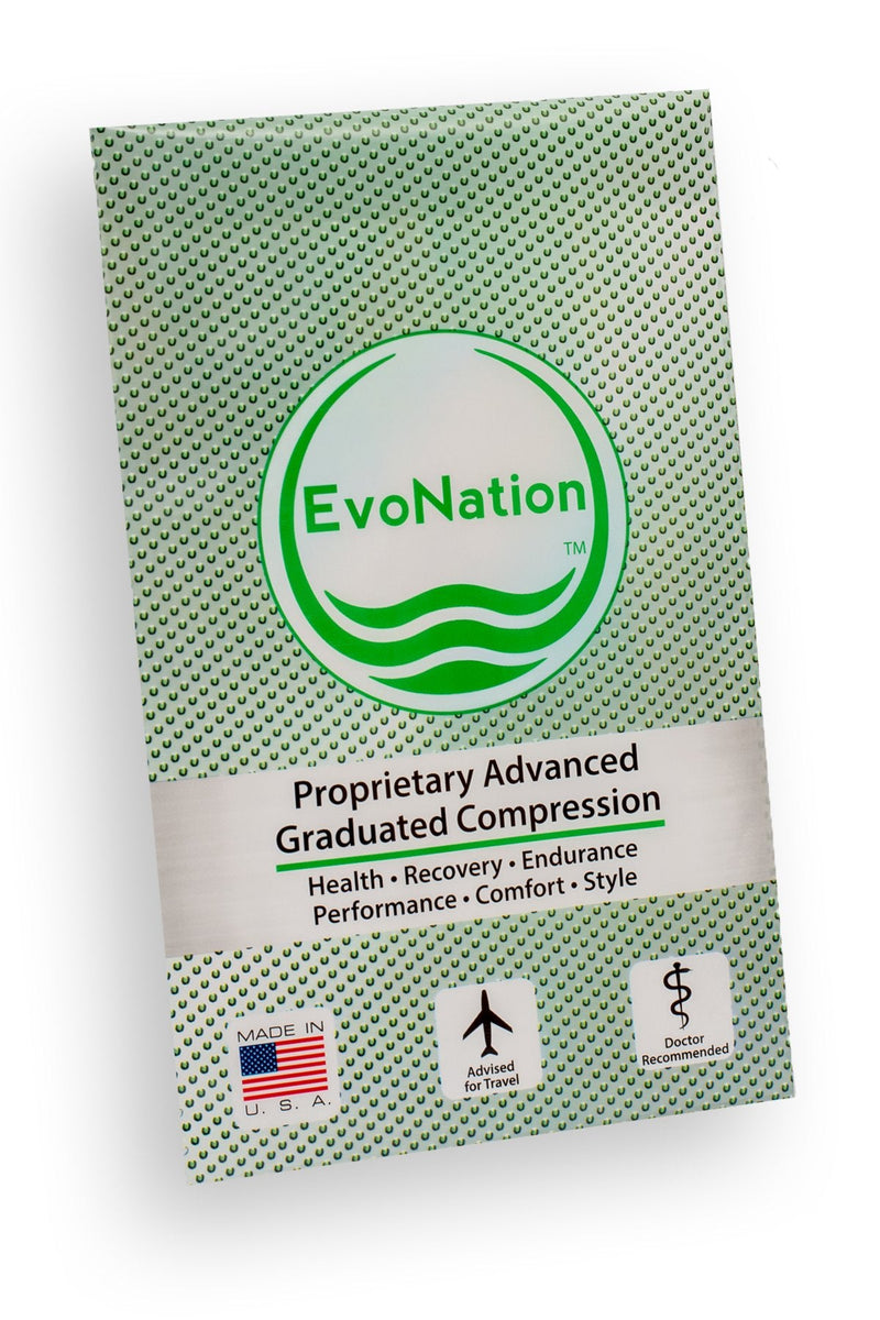 [Australia] - EvoNation Women’s Waist High 8-15 mmHg Graduated Compression Pantyhose – Mild Pressure Compression Support Stockings Nude Small 