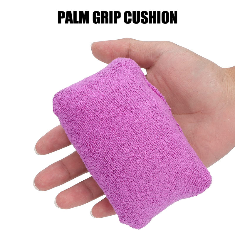 [Australia] - Finger Contracture Grips Cushion Palm Grips Hand Contracture Cushions Grabbing Pad with Elastic Band for Elderly Bedridden Patients 