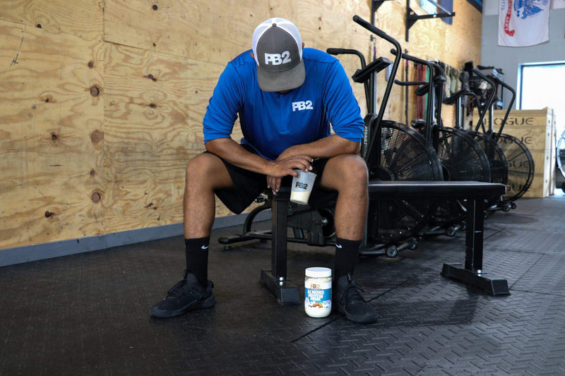 [Australia] - PB2 Performance Almond Protein Powder with Madagascar Vanilla – [1 lb/16 oz Jar] – 20g of Vegan Plant Based Protein Powder, Non GMO, Gluten Free, Non Dairy 