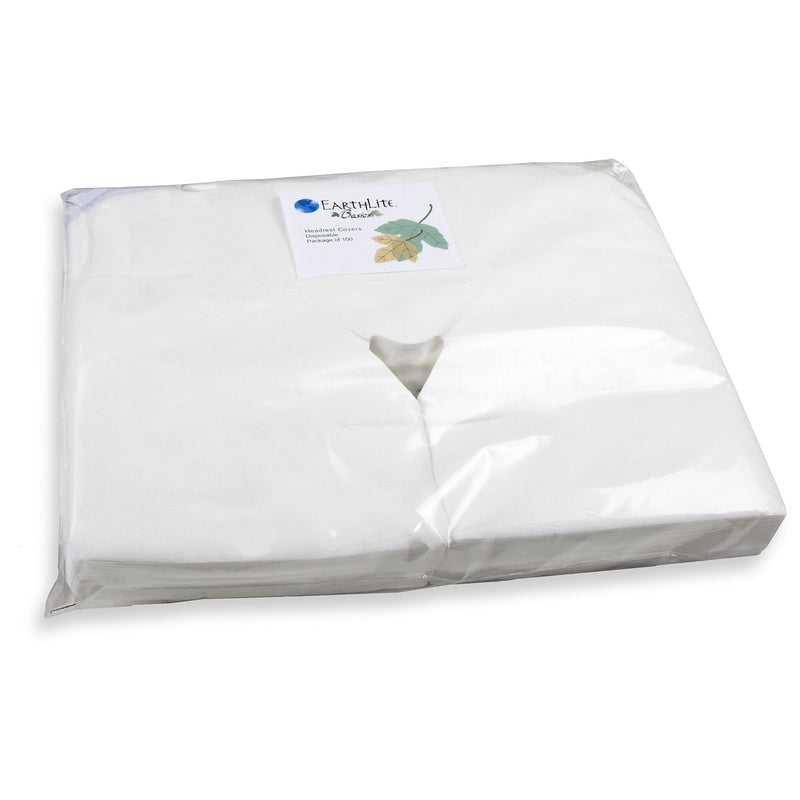 [Australia] - EARTHLITE Disposable Face Cradle Covers � Medical-Grade, Ultra Soft, Luxurious, Non-Sticking Massage Face Covers/Headrest Covers for Massage Tables & Massage Chairs 