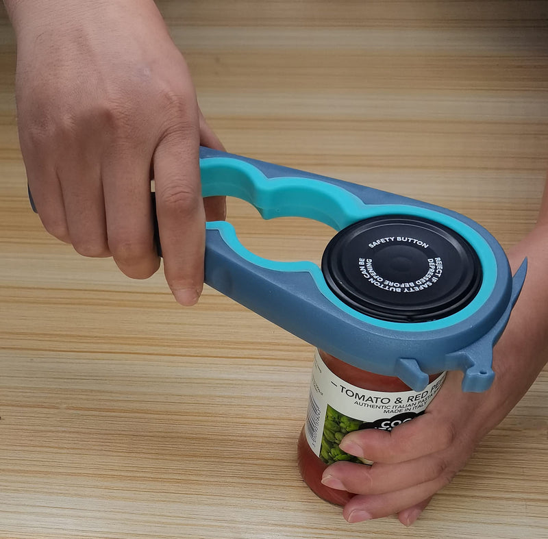 [Australia] - Jar Opener Bottle Opener and Ring Pull Can Opener for Weak Hands Arthritis Hands, Elderly and Children 