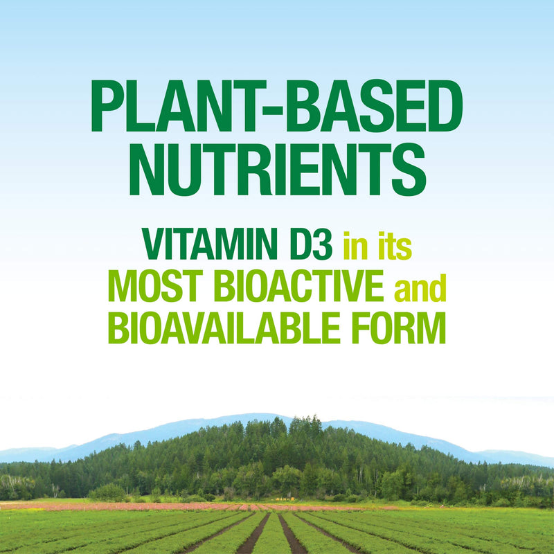 [Australia] - Whole Earth & Sea from Natural Factors, Vitamin D3 1000 IU (25 mcg), Whole Food Supplement, Vegan, 90 Capsules 
