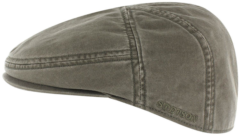 [Australia] - Stetson Paradise Cotton Flat Cap 7 3/4-7 7/8 White 