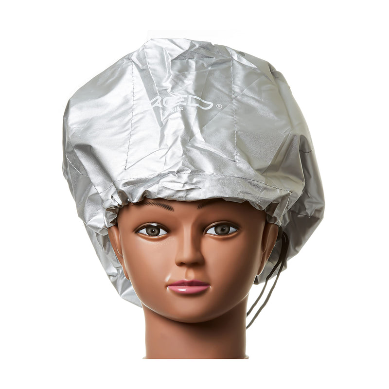 [Australia] - Red by KISS Universal Soft Bonnet Hair Dryer Attachment Works with ANY Hand Held Dryer Bonus 3pcs Shower Cap Included 