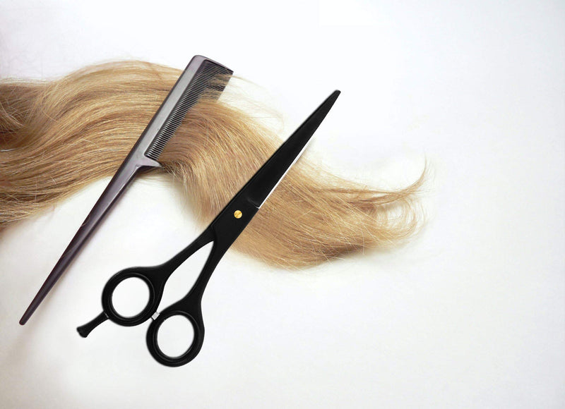 [Australia] - Facón Professional Razor Edge Barber Hair Cutting Scissors - Japanese Stainless Steel - 6.5" Length - Fine Adjustment Tension Screw - Salon Quality Premium Shears (The Bravo) Bravo Cutting 