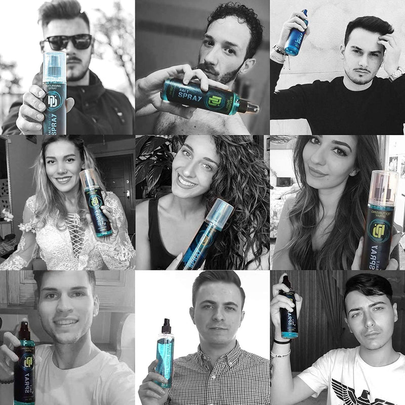 [Australia] - Da Dude Da Salt Water Spray, Sea Salt Spray for Hair Men, Texturising Styling Seasalt Spray 250ml 