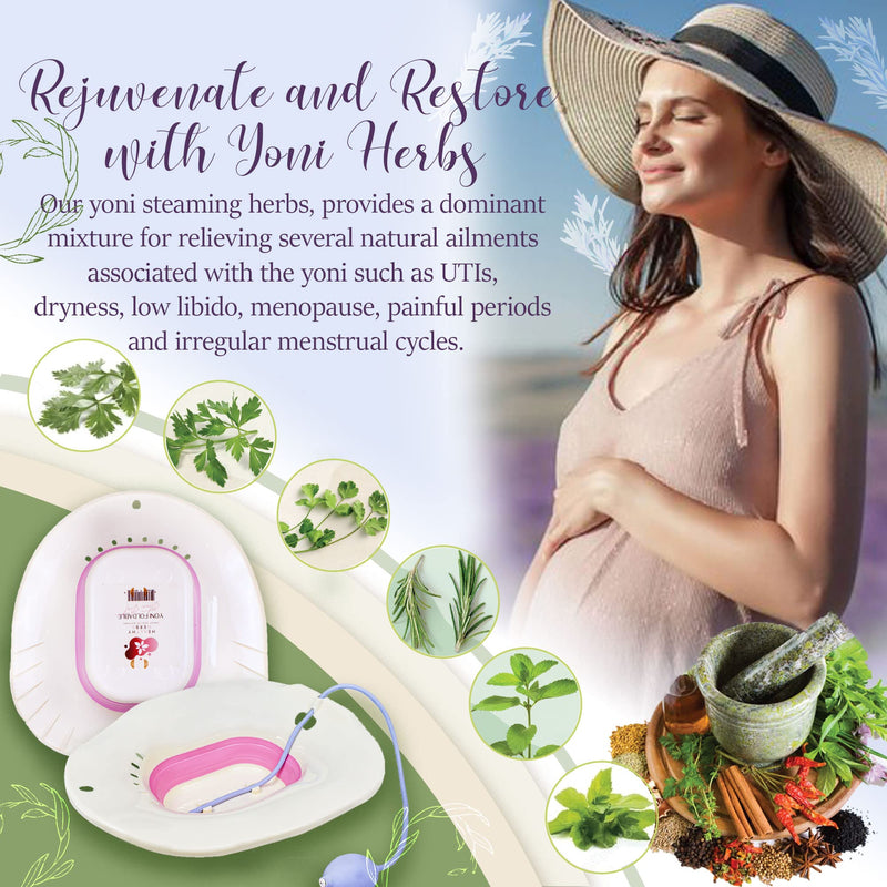[Australia] - Yoni Steam Seat Collapsible Sitz Bath for Hemorrhoids Basin for Toilet Seat, Postpartum Care Basin, Sitz Bath with Pump, Pregnant Women Yoni V Steam Seat for Care Treatment, Women Perineum Relief 