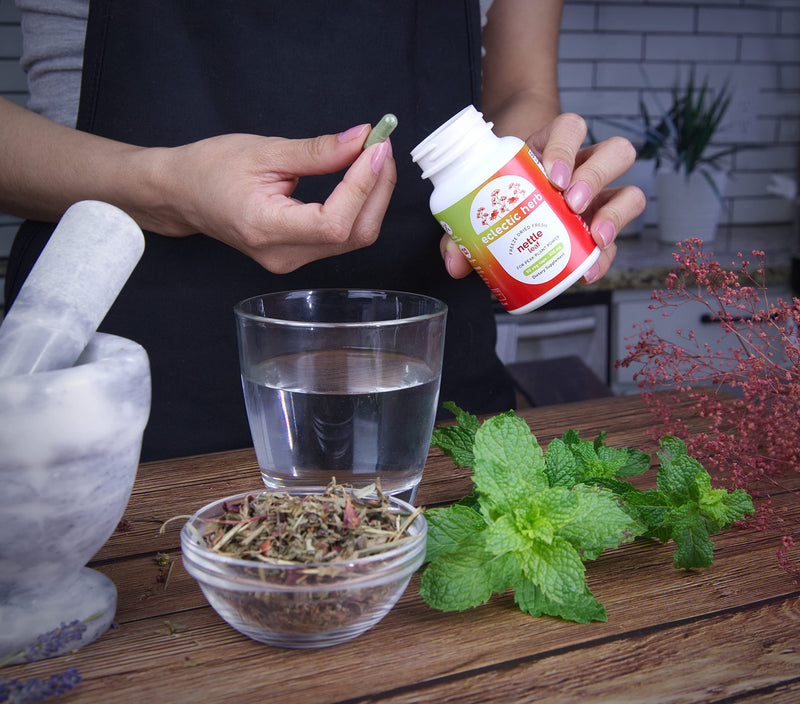 [Australia] - Eclectic Institute Raw Freeze-Dried Non-GMO Nettle Leaf | Healthy Sinus Support, Histamine Response & Respiratory Wellness | 90 CT 