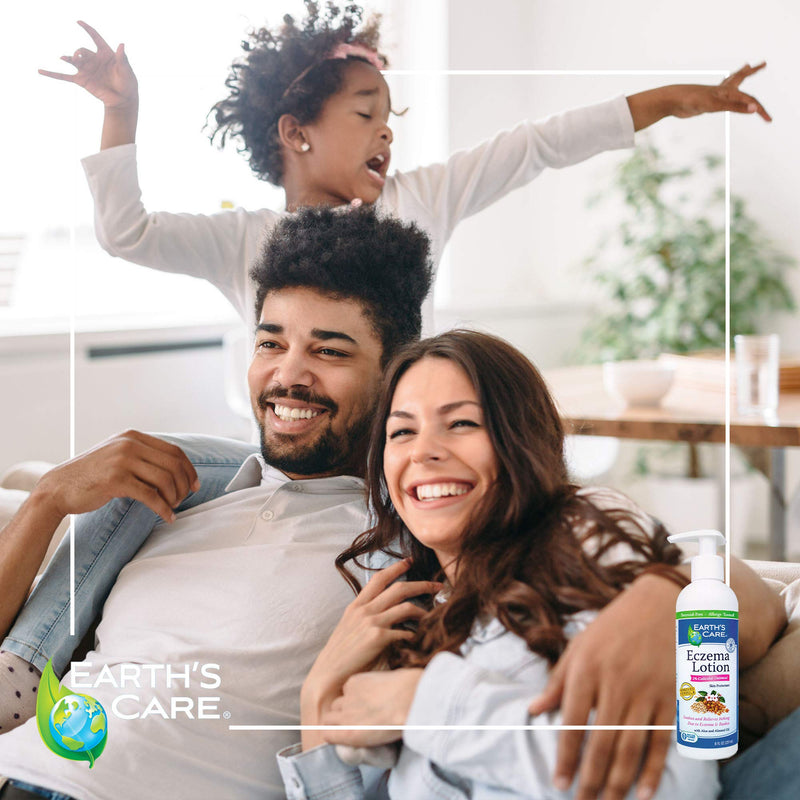 [Australia] - Earth's Care Eczema Lotion, Steroid, Dye & Fragrance Free, Allergy-Tested (8 FL OZ) 8 Fl Oz (Pack of 1) 