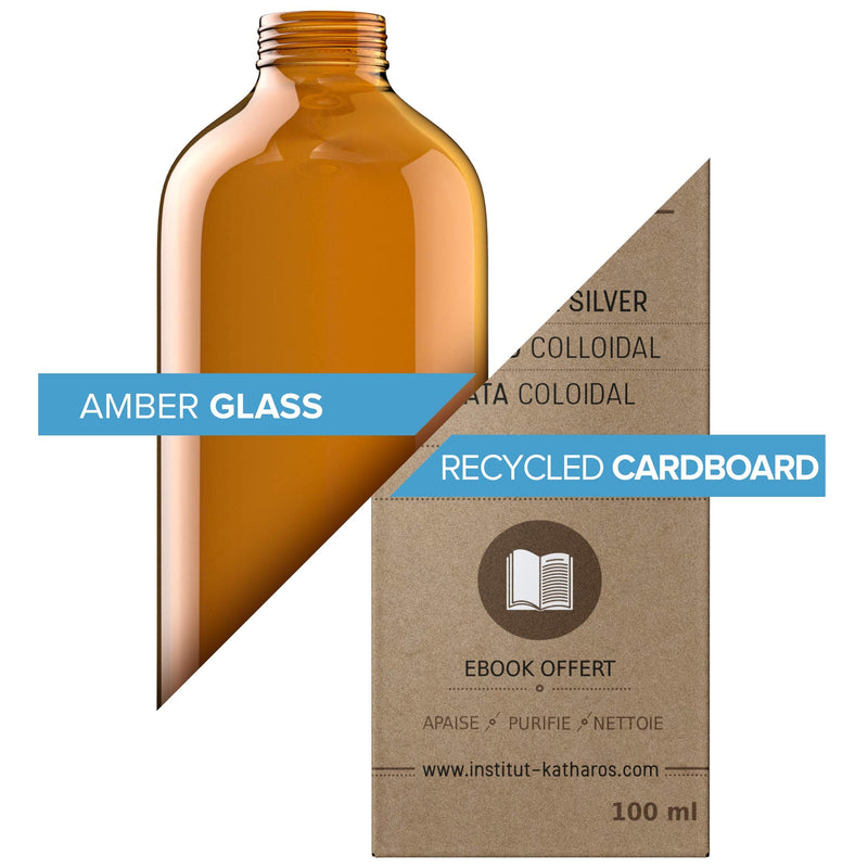 [Australia] - Premium Colloidal Silver 40ppm 300mL ● Free Spray Bottle to Fill & Ebook Included ● Optimal Concentration Formula, Smaller Particles, Better Results ● Laboratory Certified ● Liquid Silver 