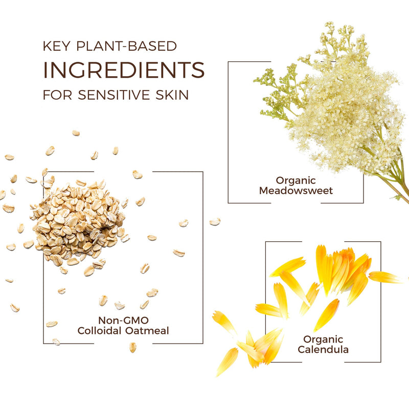 [Australia] - Babo Botanicals Moisturizing Plant-Based Conditioner - with Organic Calendula and Colloidal Oatmeal - For Babies, Kids or Adults with Sensitive or Dry Scalp - Hypoallergenic and Vegan - 6 fl. oz 6 Fl Oz (Pack of 1) 