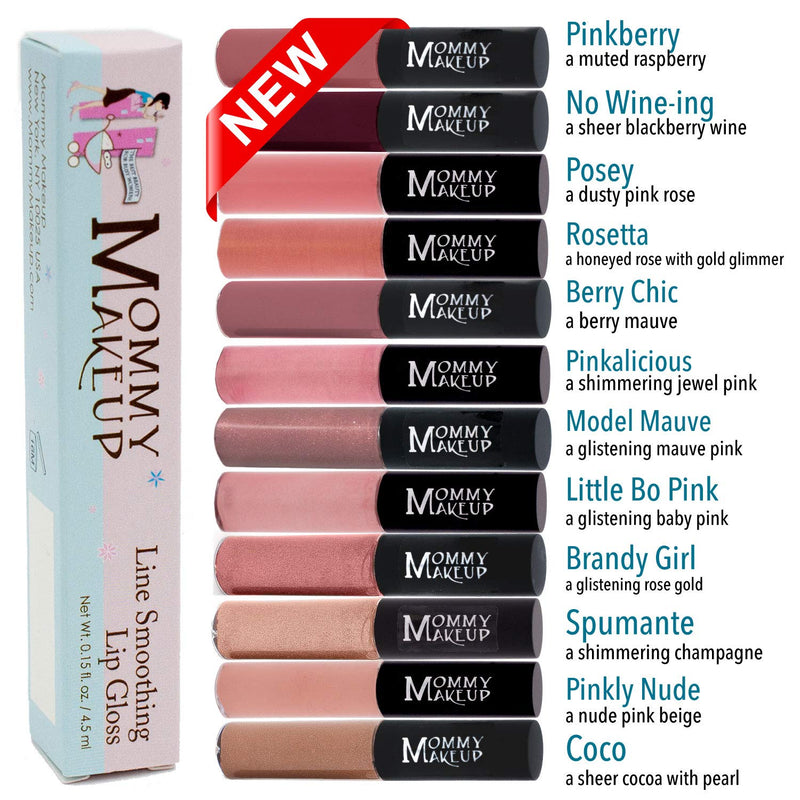 [Australia] - Line Smoothing Lip Gloss - Long lasting, Paraben-free, with Brown Algae and Golden Seaweed, Clinically Tested - [Model Mauve] Model Mauve - A glistening mauve pink 