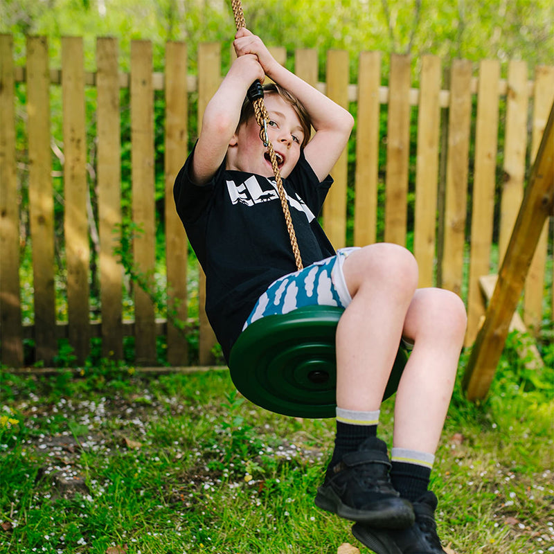 [Australia] - Jaques of London Button Swing Set | Outdoor Garden Swing Seat | Kids Outdoor Play Equipment | Kids Garden Swing | Since 1795 