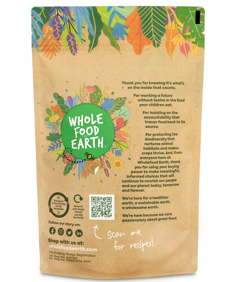 [Australia] - Wholefood Earth Organic Maca Powder 500g Raw | Vegan | GMO Free | High Fibre | High Protein | Certified Organic 