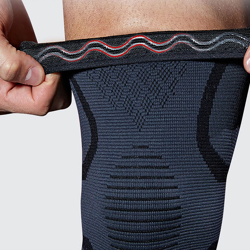 [Australia] - SVDpirit Knee Brace Compression Sleeve For Men & Women (1pc), Knee Support For Running, Cycling, Basketball, Mountaineering, Medical Grade Knee Pads, Protect Meniscus Tear, ACL, Arthritis, Joint Pain Relief 1006BL Large Black 