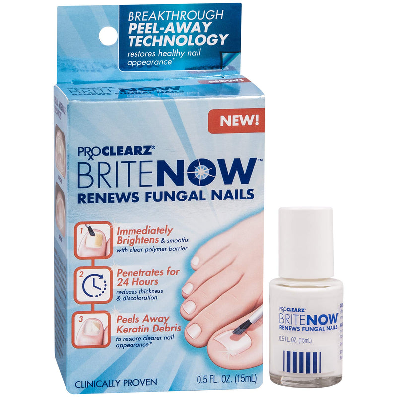 [Australia] - PROCLEARZ Brite Now, Clinically Proven, Breakthrough Technology! Peels Away Keratin Debris, 0.5 Ounce 