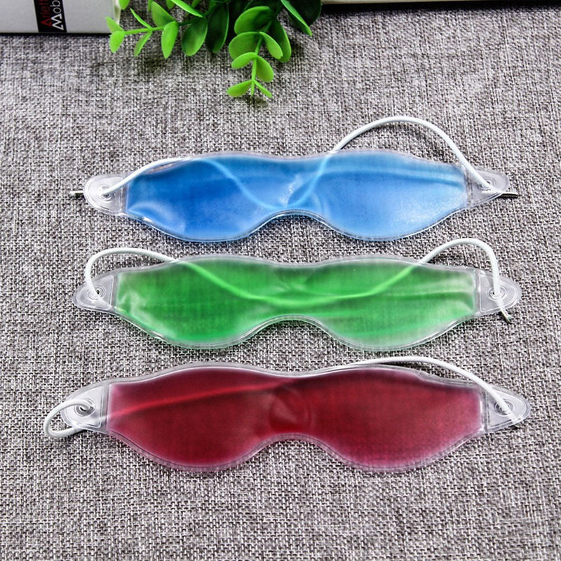 [Australia] - Rosenice gel eye mask 3 pieces cooling eye masks with non-toxic safe liquid migraine to relieve pain (as shown) 