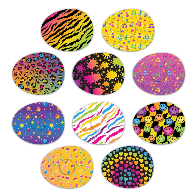[Australia] - Rockadex Adhesive Patches - Compatible for Freestyle Libre Sensor, Custom-Designed Freestyle Libre Patches, Diabetic Supplies Mix 10 Pack Fluro 