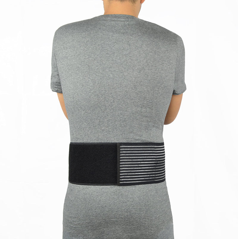 [Australia] - Belltop - Umbilical hernia belt for women and men - Hernia support for men with compression pad (inguinal, femoral, incisional) - Abdominal binder post surgery and postpartum (S/M) S/M (24 to 38 inch umbilical area) 