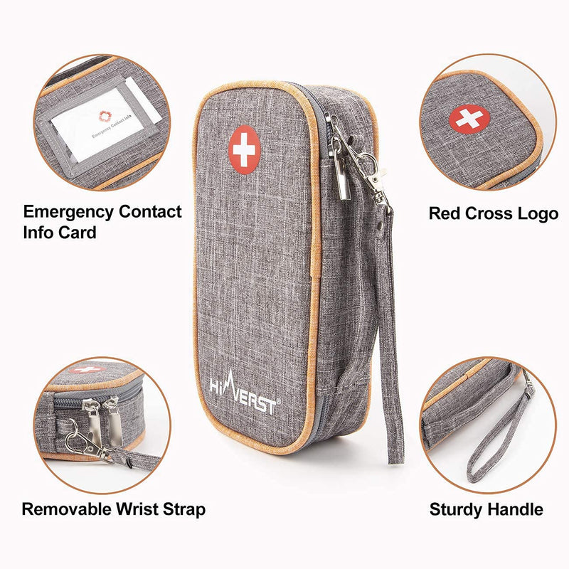 [Australia] - Insulin Travel Cooler Bag, with 2 Ice Packs (2022 Larger Design) Insulated Diabetic Organizer Medicine Case (X-Large) X-large 