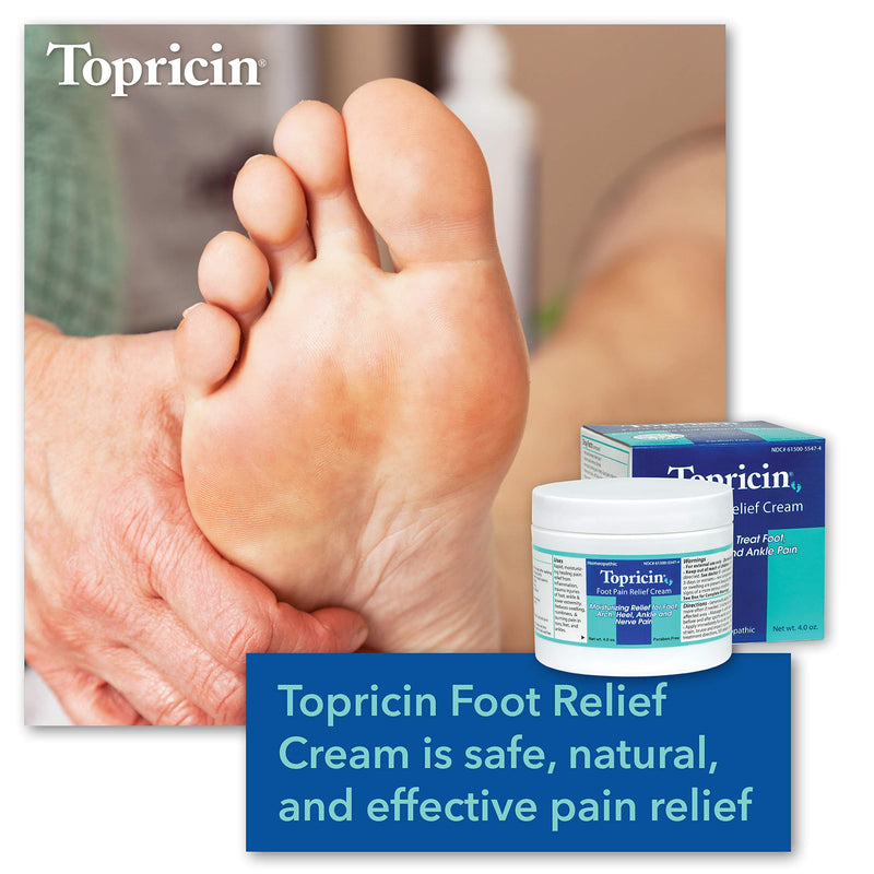 [Australia] - Topricin Foot Pain Relief Cream, 4 