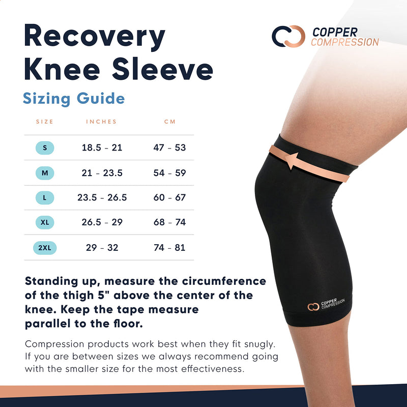 [Australia] - Copper Compression Knee Brace for Knee Pain - Copper Infused Knee Stabilizer Support Sleeve for Meniscus Tear, ACL, MCL, Arthritis, Joint Pain Relief, Running, Sports, Hiking. Fit for Men & Women. Small (Pack of 1) 