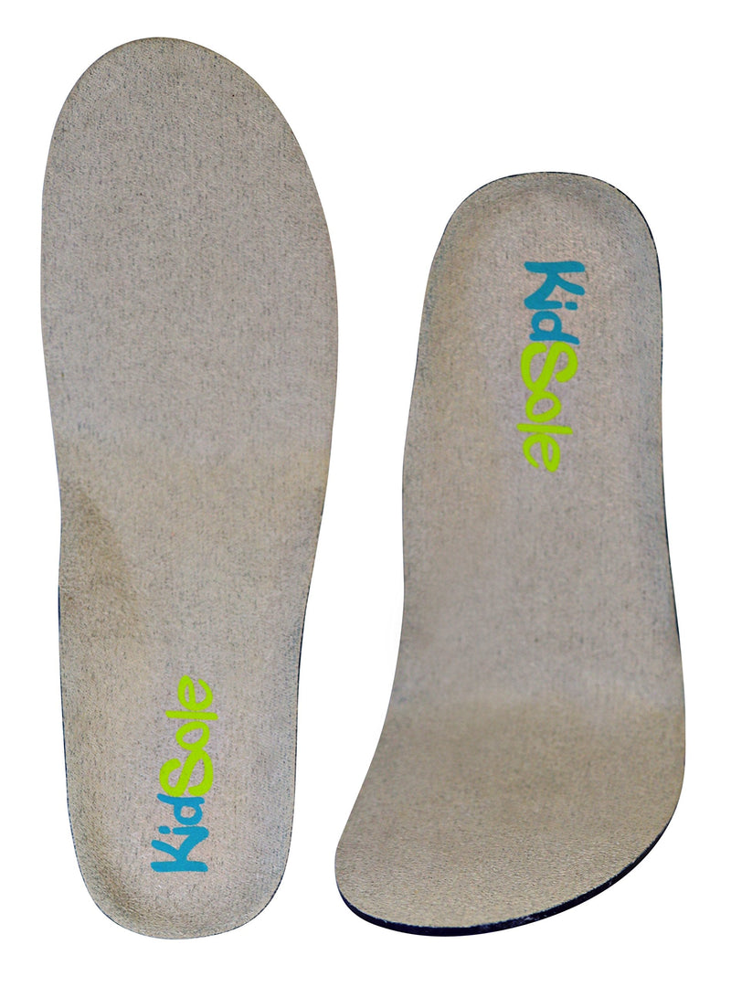 [Australia] - Children's Athletic Gel Insoles for Cushion and Comfort for Active Children ((24 cm) Kids Size 2-6) (24 CM) Kids Size 2-6 