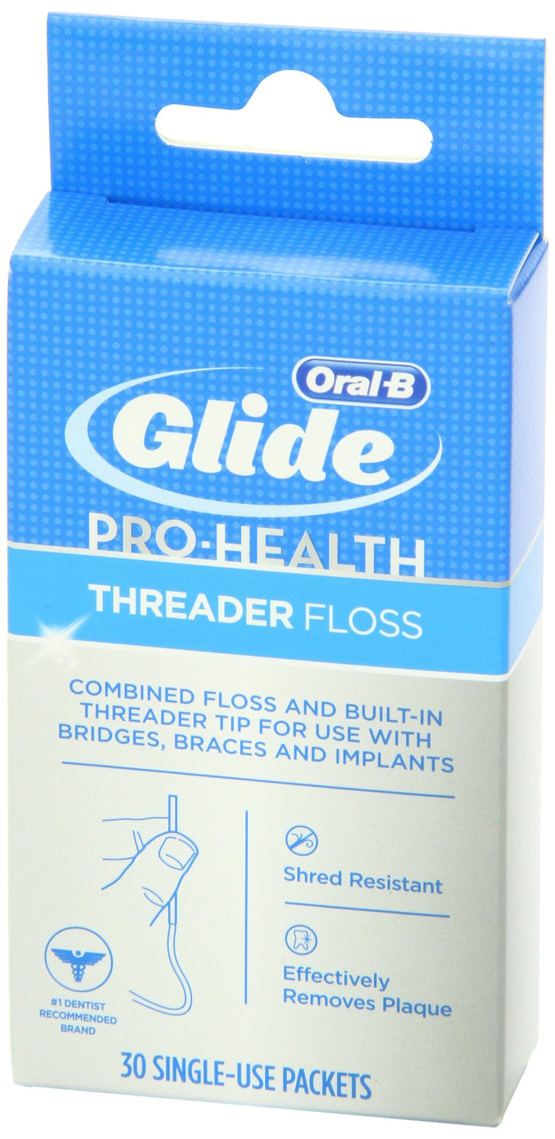 [Australia] - Oral-B Glide Pro-Health Threader Floss 30 Count 