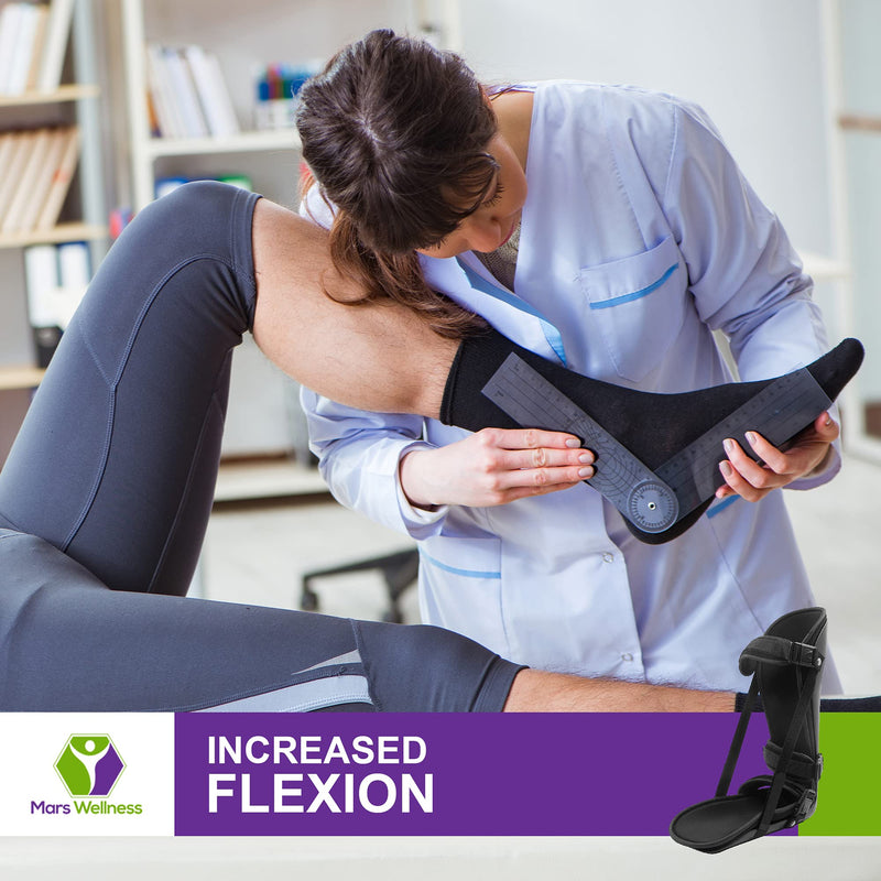 [Australia] - Mars Wellness Plantar Fasciitis Posterior Night Splint - Large Large (Pack of 1) 