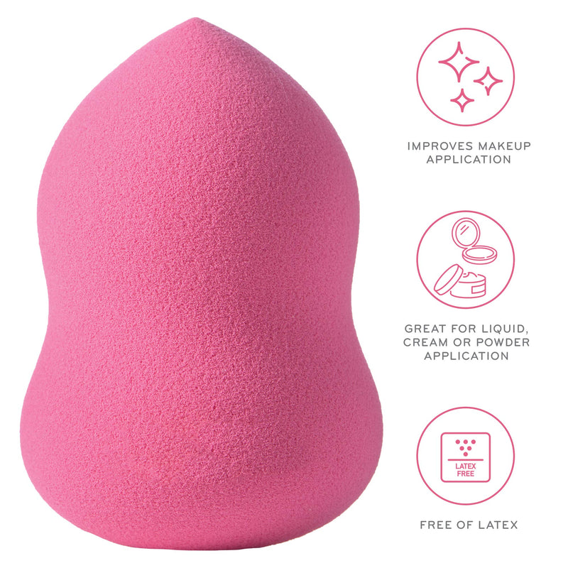 [Australia] - pūrlisse Perfect Glow Blending Sponge: Reusable, Latex-free, Improves makeup application | Single 