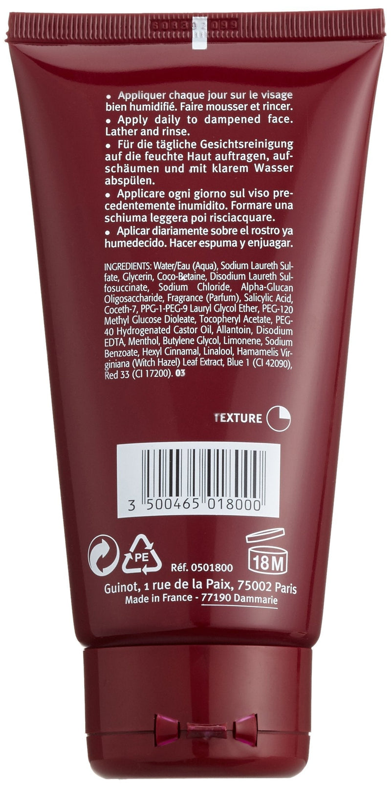 [Australia] - Guinot Gel Nettoyant Visage 150 ml 