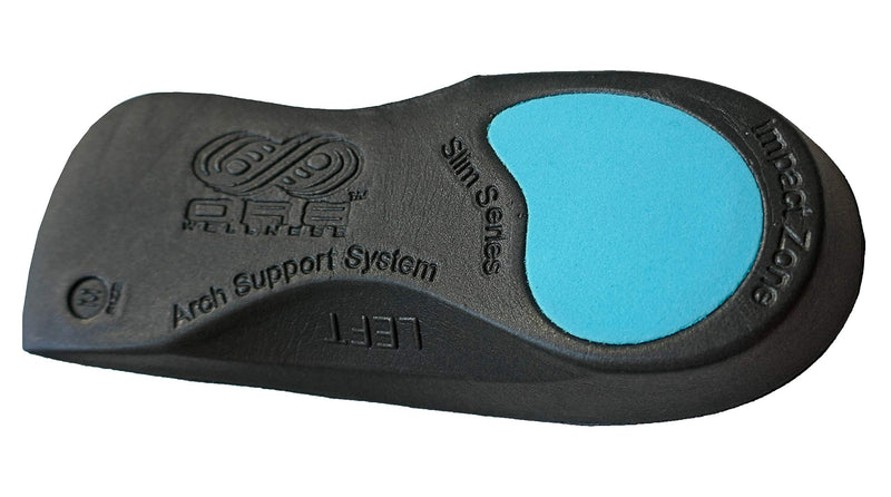 [Australia] - Plantar Fasciitis Insoles. ¾ Length Slim Fit Shoe Inserts. Orthotic Foot Supports. Flat Feet. Arch Support Large 9-10.5 