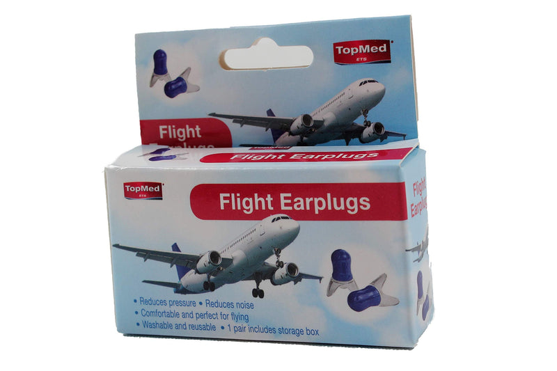 [Australia] - Flight Ear Plugs Pressure Relief Earplugs 2 Count (Adult) Adult 