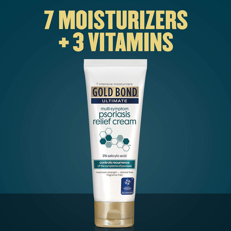 [Australia] - Gold Bond Ultimate Multi-Symptom Psoriasis Relief Cream for Itchy & Scaling Skin, 4 oz. 4 Ounce (Pack of 1) 