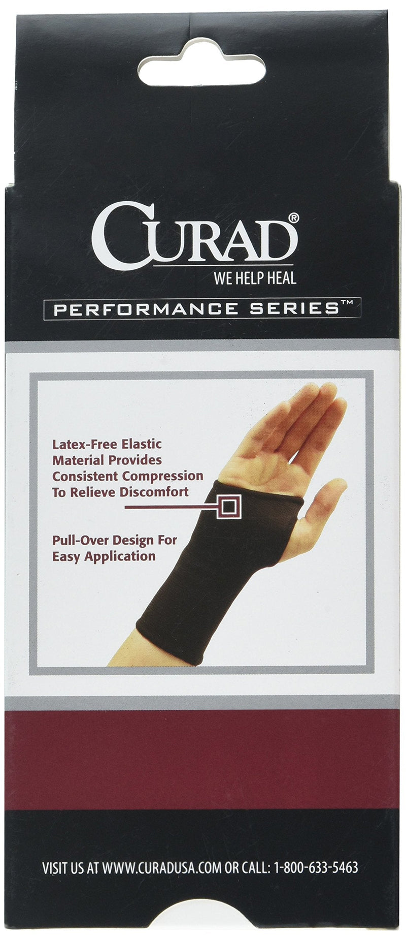 [Australia] - Curad Elastic Wrist Support, Medium Medium (Pack of 1) 