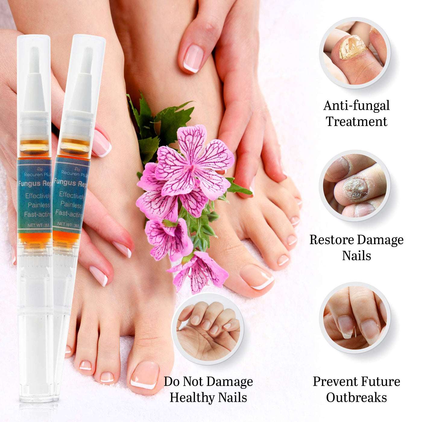 Neomen Antifungal Pen for Effective Removal of Fungi and Nail Protection -  Walmart.com