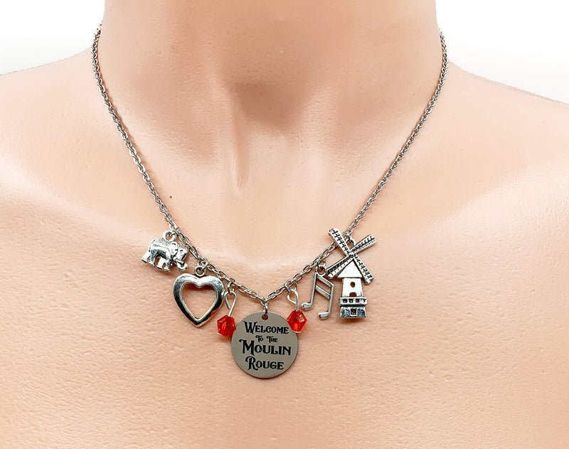 [Australia] - Moulin Rouge: The Jewelry Collection Charm Necklace: Welcome to the Moulin Rouge 