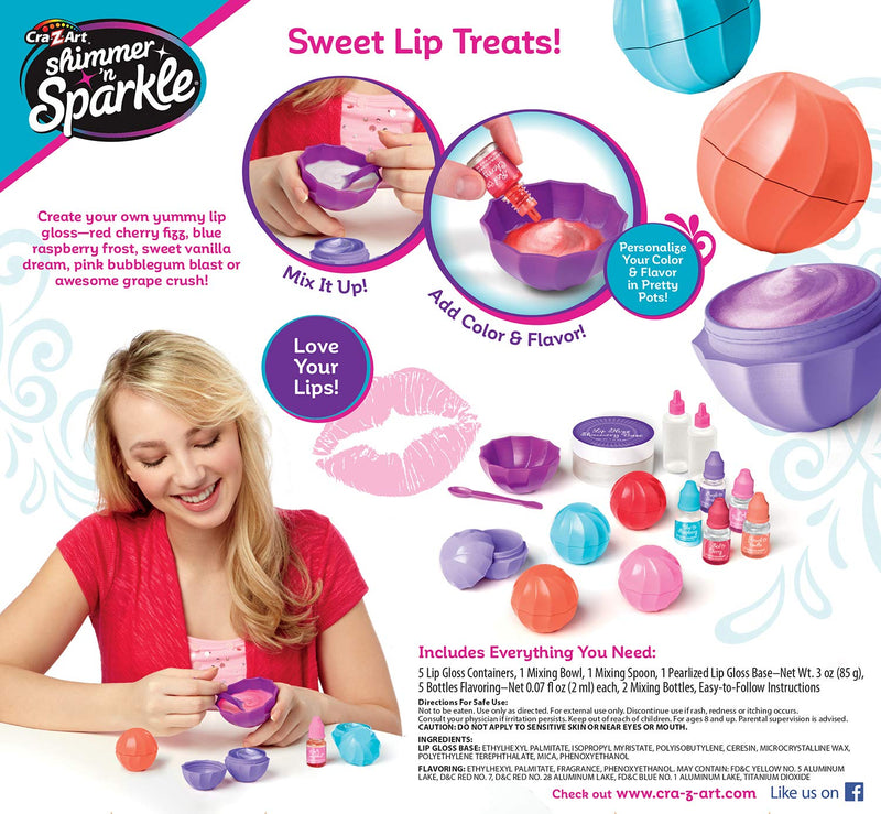 [Australia] - Cra-Z-Art Shimmer ‘N Sparkle Make Your Own Sweet Lip Treats (17531) 