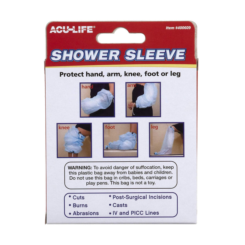 [Australia] - EZY DOSE Waterproof Arm Cast Cover, ACU-Life Adult Shower Sleeve for Plaster Casts, Keep Injuries Dry During Shower & Bath 