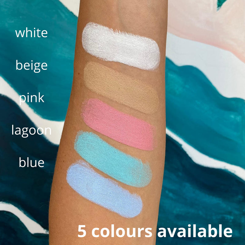 [Australia] - Aloha Sun Stick SPF 50+ | Face Mineral Sunscreen for Surfing | Eco-friendly Paper Tube 20g (Teal) Teal 