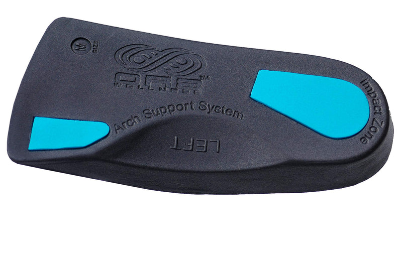 [Australia] - Plantar Fasciitis Bundle - Pair 3/4 Insoles + Pair 3/4 SLIM FIT Insoles. Orthotic Shoe Inserts for Men Women Foot Arch Support. L 9-10.5 