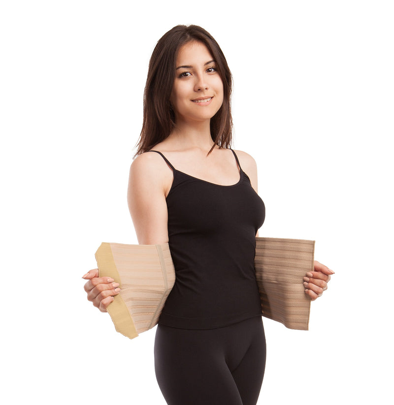 [Australia] - GABRIALLA Women's Breathable Abdominal/Back Support Binder/Wrap, Post-Partum, C-Section and Surgery Recovery, Body-Shaping Effect, Made in USA. 