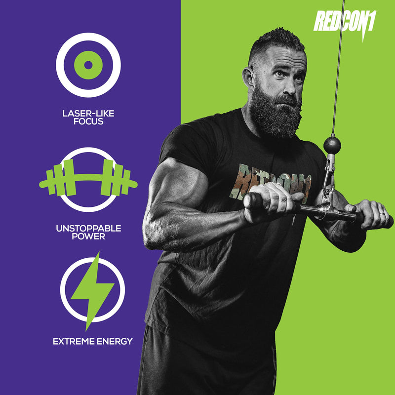 [Australia] - Redcon1 Total War - Pre Workout, 30 Servings, (Sour Gummy Bear) Boost Energy, Increase Endurance and Focus, Beta-Alanine, 350mg Caffeine, Citrulline Malate, Nitric Oxide Booster - Keto Friendly Sour Gummy Bear 30 Servings (Pack of 1) 