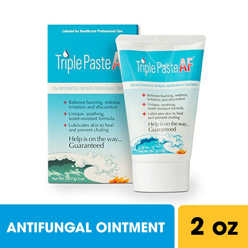 [Australia] - Triple Paste AF Antifungal Ointment, Treatment for Jock Itch, Athlete's Foot, Ringworm, or Superficial Fungal Infections of The Skin, 2 Ounce (Packaging May Vary) 