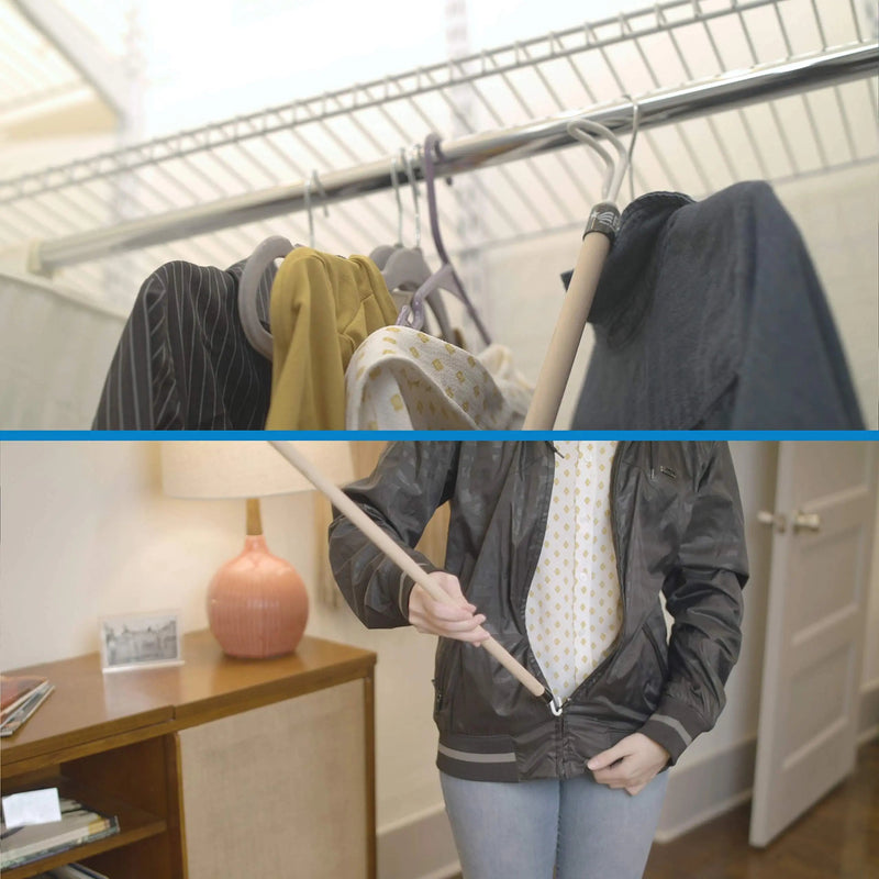[Australia] - RMS Deluxe 28 Inches Long Dressing Stick - Dressing Aid for Shoes, Socks, Shirts and Pants 