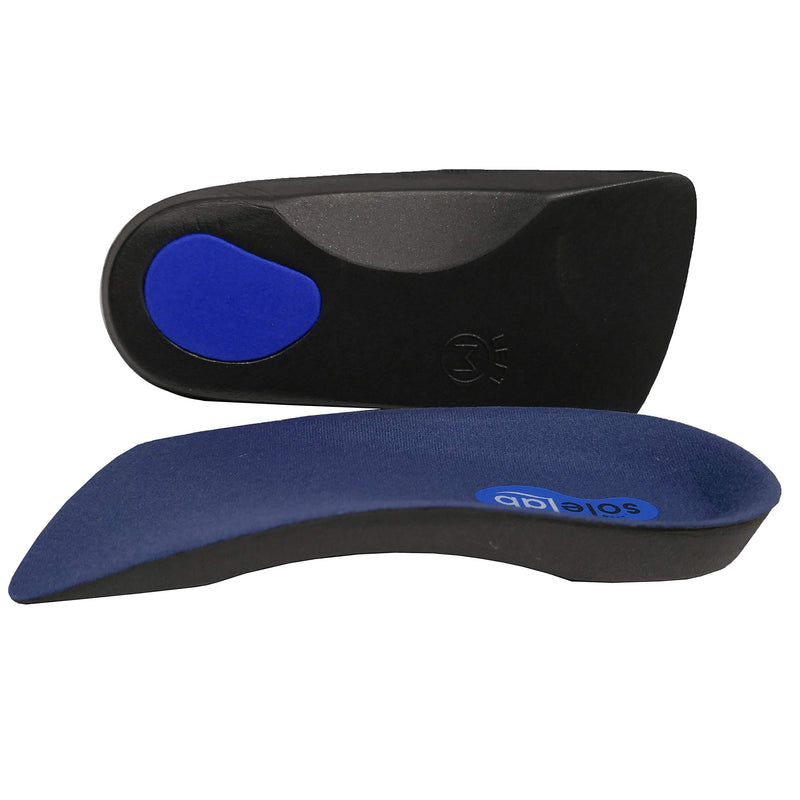 [Australia] - New Premium 3/4 Orthotic Insole. Quality Support for Flat Fleet, Fallen Arches, Heel Pain & Plantar Fasciitis. For Men & Women. 9 - 10.5 