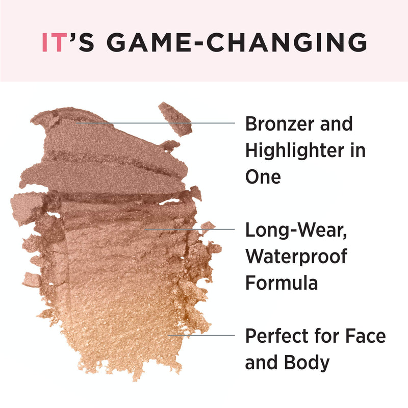 [Australia] - IT Cosmetics Ombre Radiance Bronzer - Matte Glow & Subtle Radiance in One - All-Day, Waterproof, Budge-Proof Formula - With Anti-Aging Collagen & Peptides - 0.57 oz 