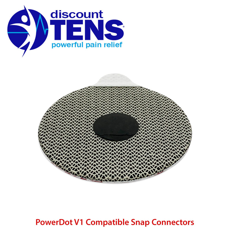 [Australia] - PowerDot 1.0 Compatible Electrodes with Snap Connector. 12 Premium PowerDot 1.0 Compatible Replacement Pads (Version 1 - Snap Connector) Version 1.0 - Snap 