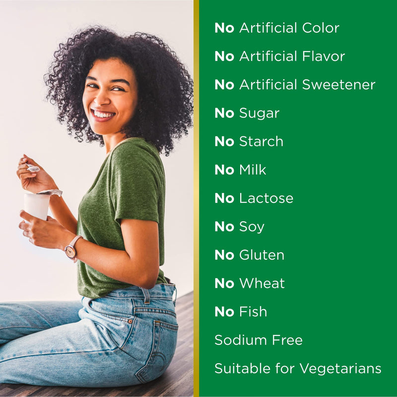[Australia] - Nature’s Bounty Acidophilus Probiotic, Daily Probiotic Supplement, Supports Digestive Health, 1 Pack, 120 Tablets 120 Count 