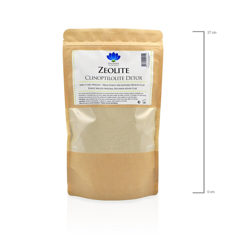 [Australia] - Zeolite Detox Clay - High Purity Micronized Zeolite Powder - 500g 